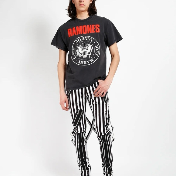 TRIPP NYC SLIM LEG BONDAGE PANT MEDIUM STRIPE - Picture 5 of 12